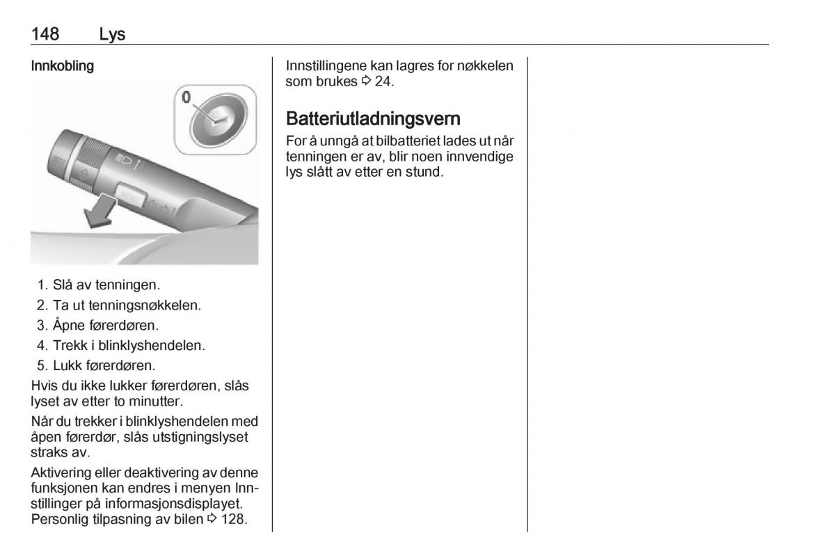 Opel Zafira C Tourer bruksanvisningen / page 150
