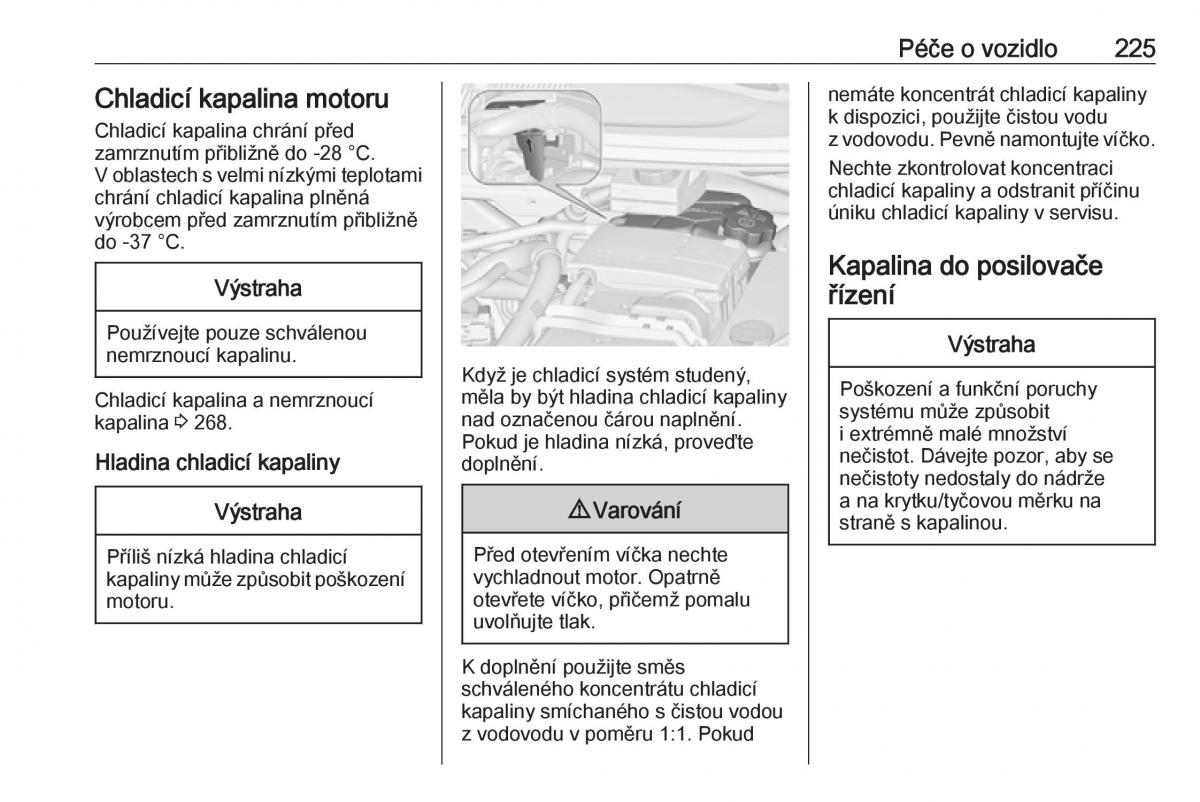 Opel Zafira C FL navod k obsludze / page 227