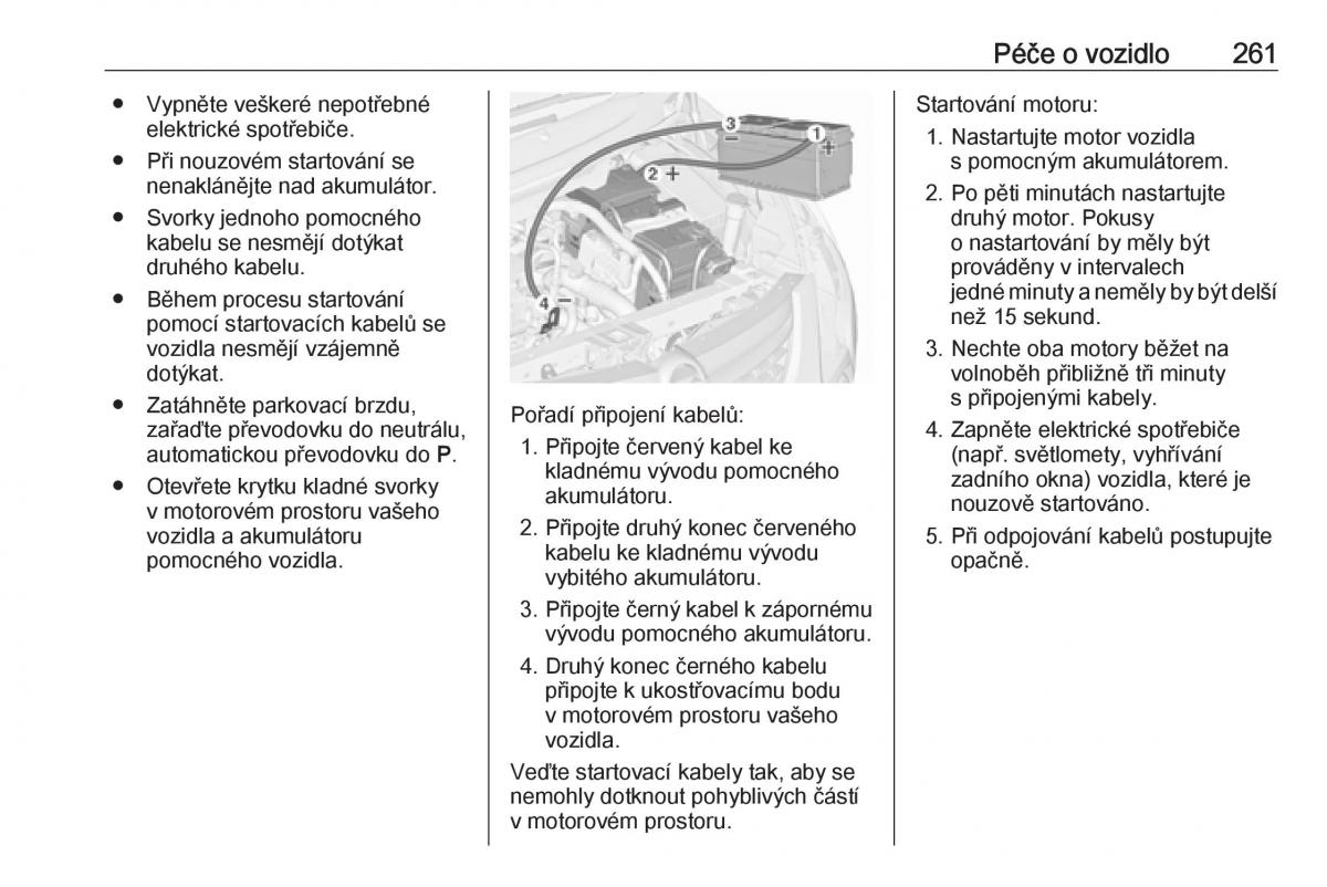 Opel Zafira C FL navod k obsludze / page 263