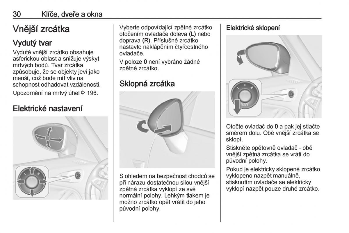 Opel Zafira C FL navod k obsludze / page 32