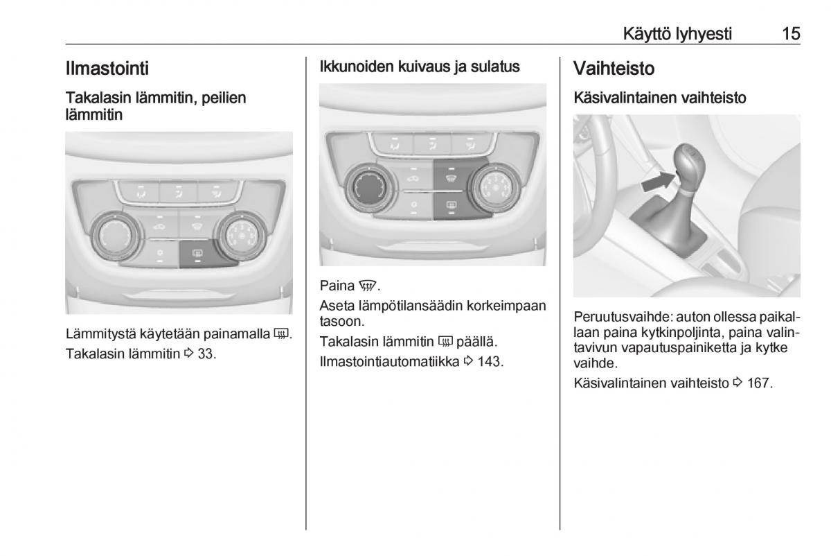 Opel Zafira C FL omistajan kasikirja / page 17