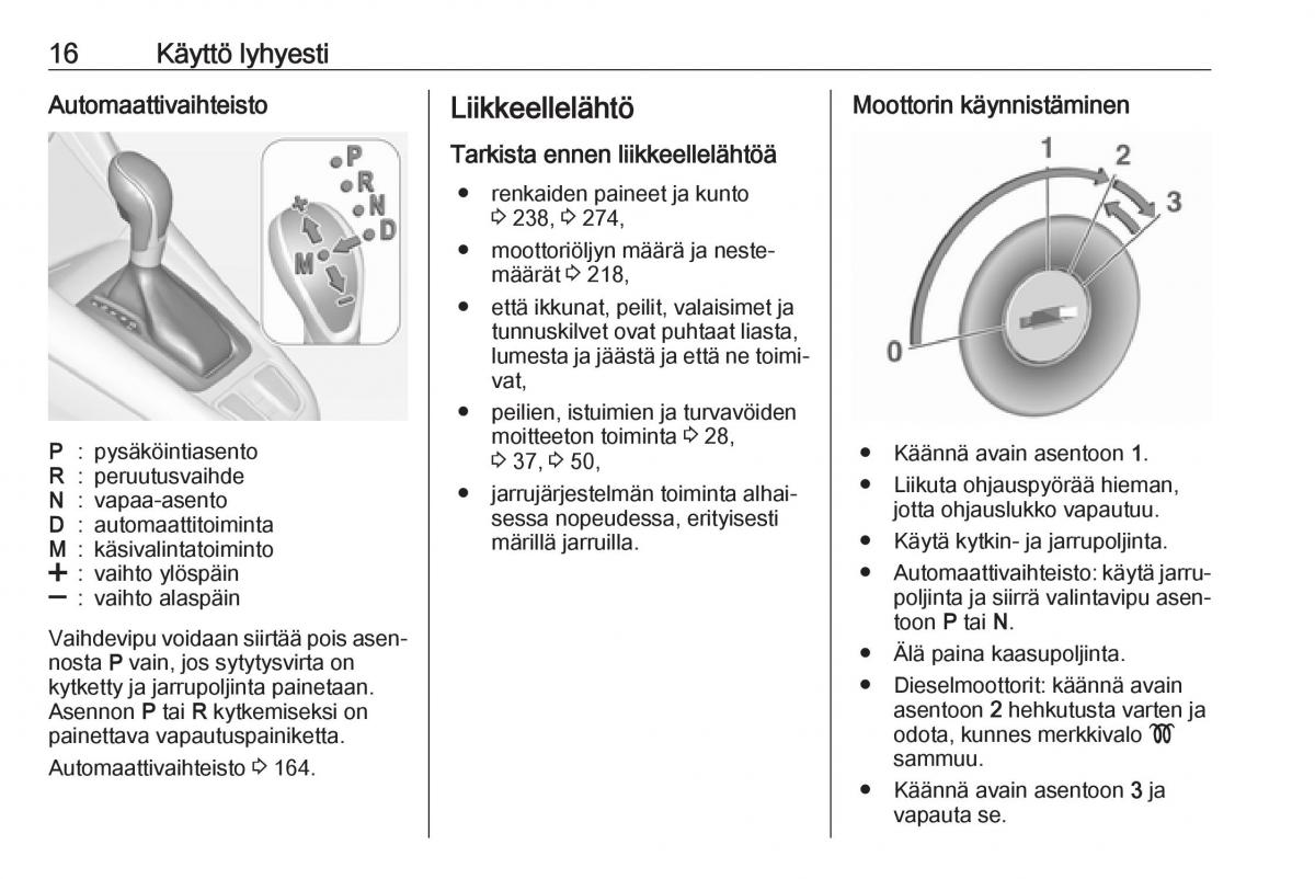 Opel Zafira C FL omistajan kasikirja / page 18