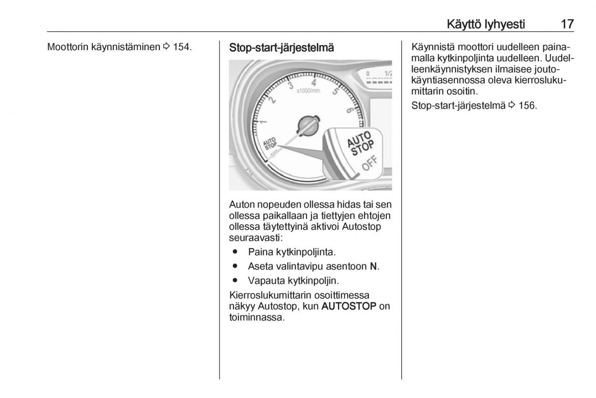 Opel Zafira C FL omistajan kasikirja / page 19