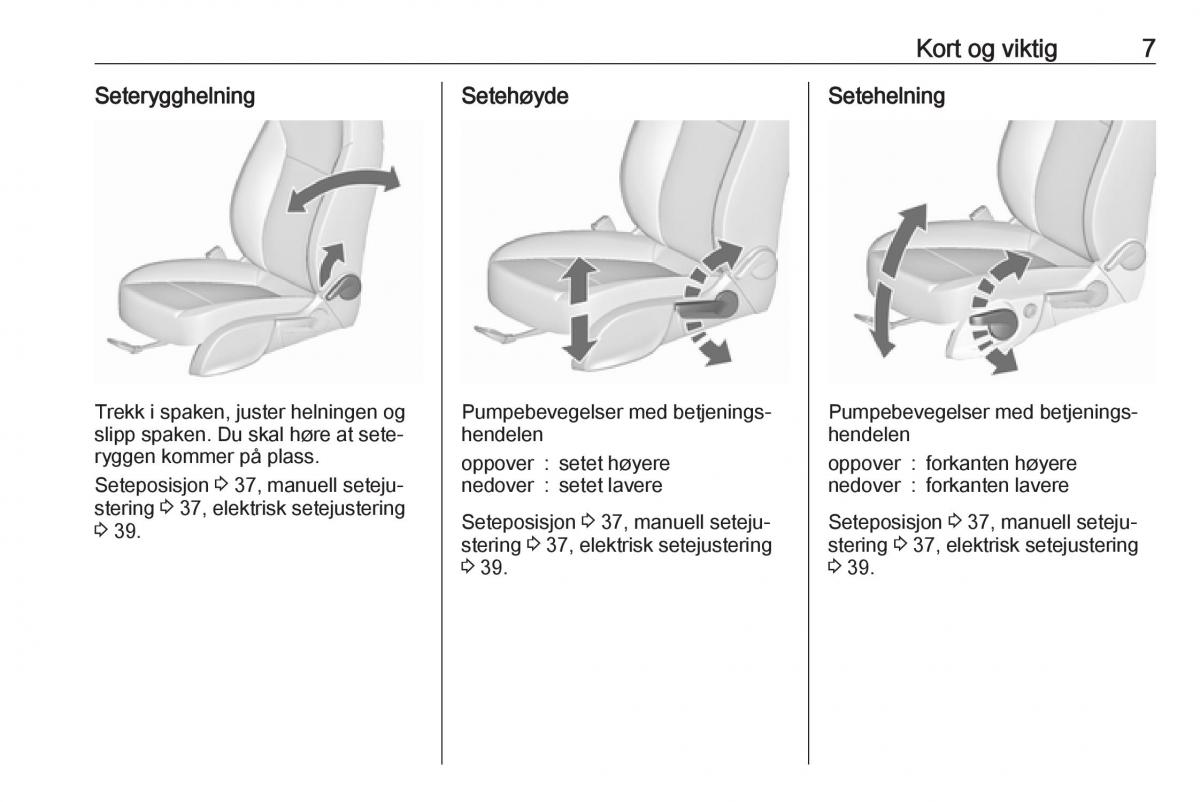 manual  Opel Zafira C FL bruksanvisningen / page 9