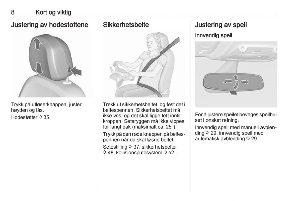 manual  Opel Zafira C FL bruksanvisningen / page 10