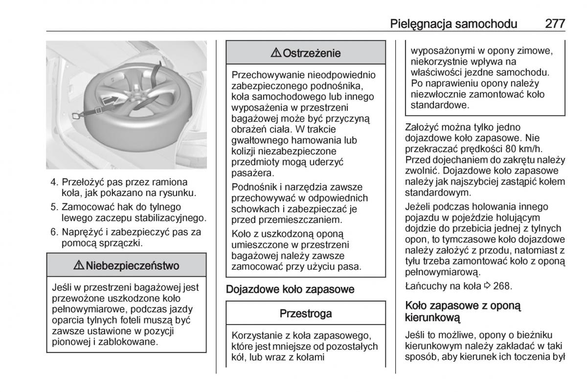 Opel Zafira C FL instrukcja obslugi / page 279