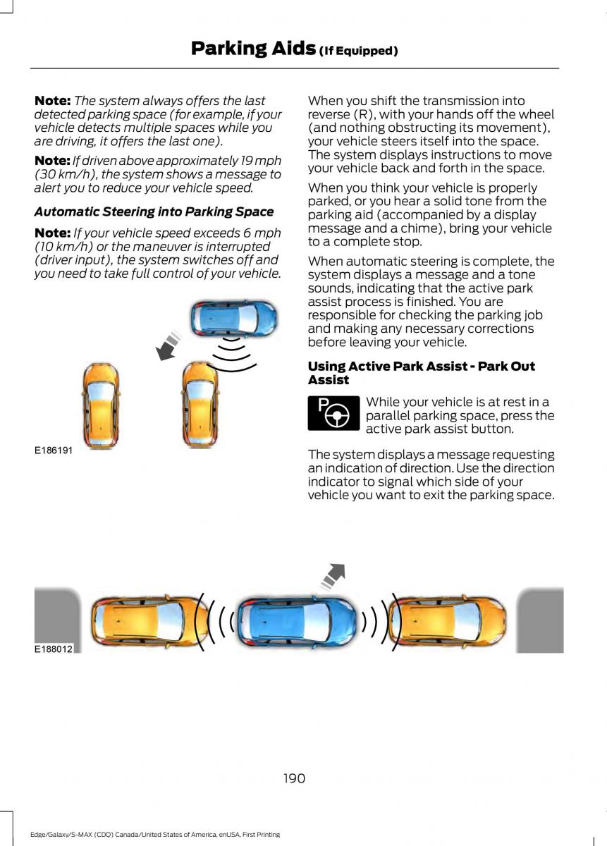 Forde Edge II owners manual / page 193