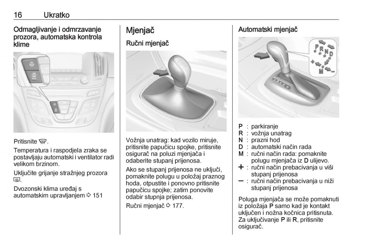 Opel Insignia A vlasnicko uputstvo / page 18