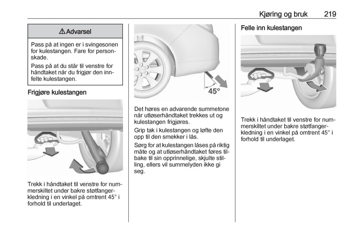 manual  opel insignia a bruksanvisningen / page 221