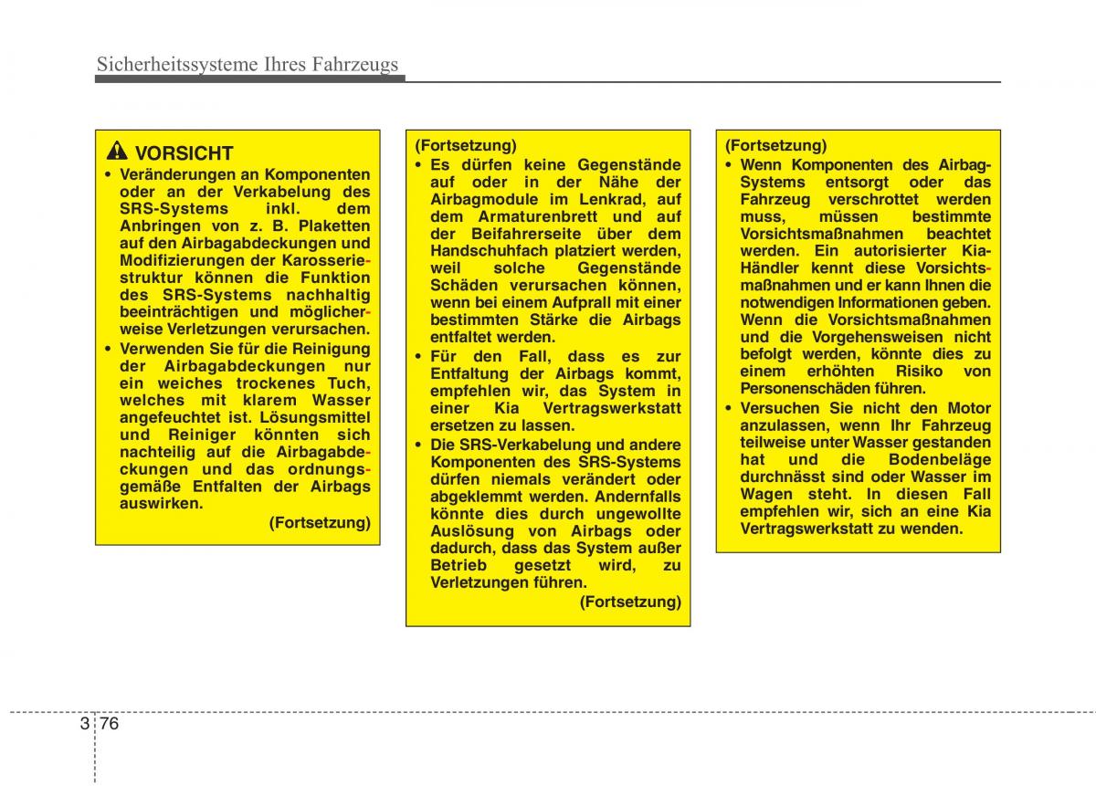KIA Niro Handbuch / page 110