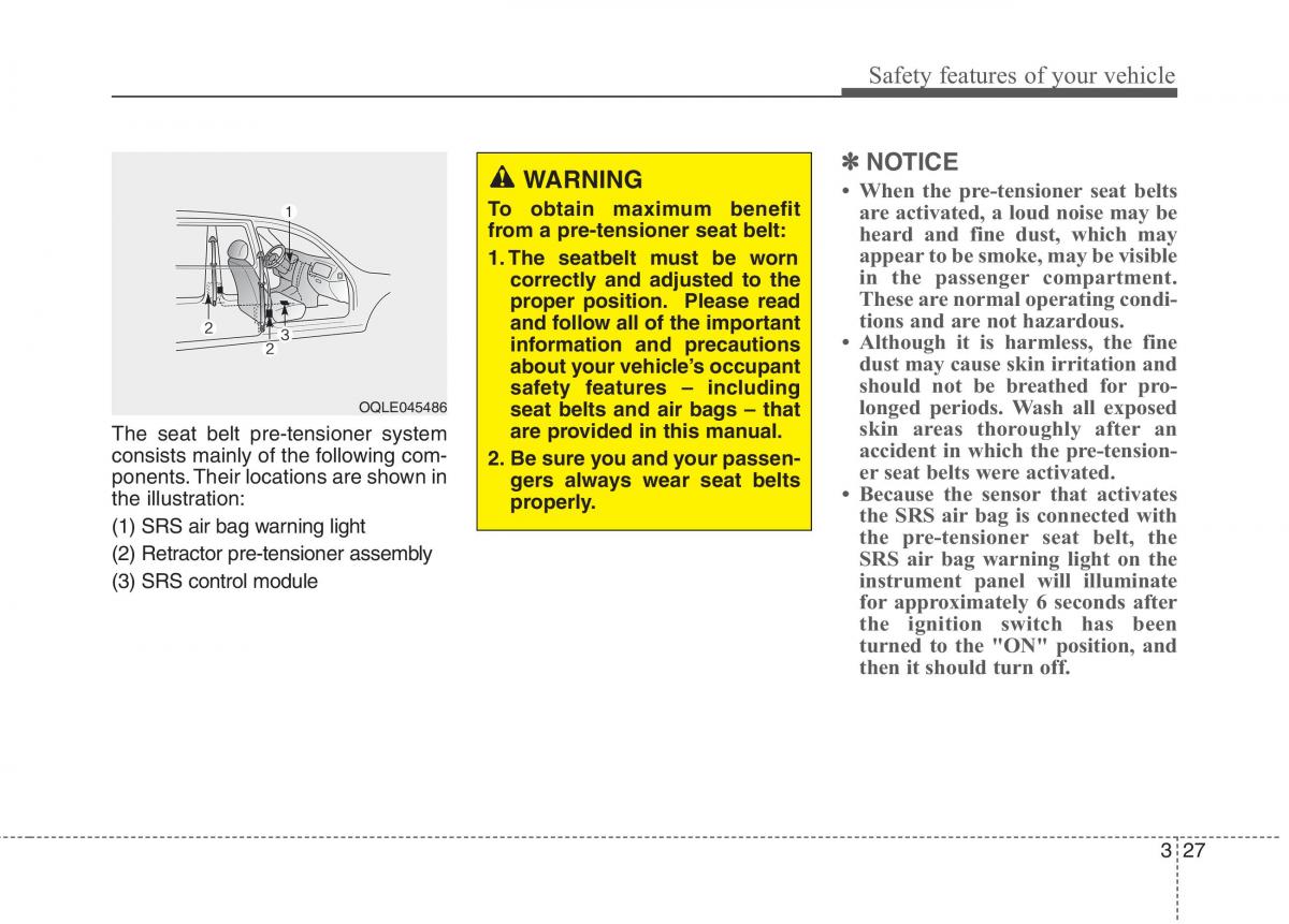 KIA Niro owners manual / page 56