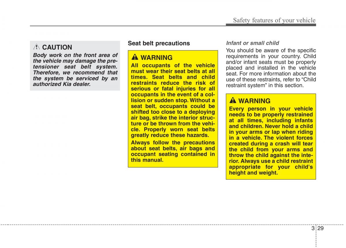 KIA Niro owners manual / page 58