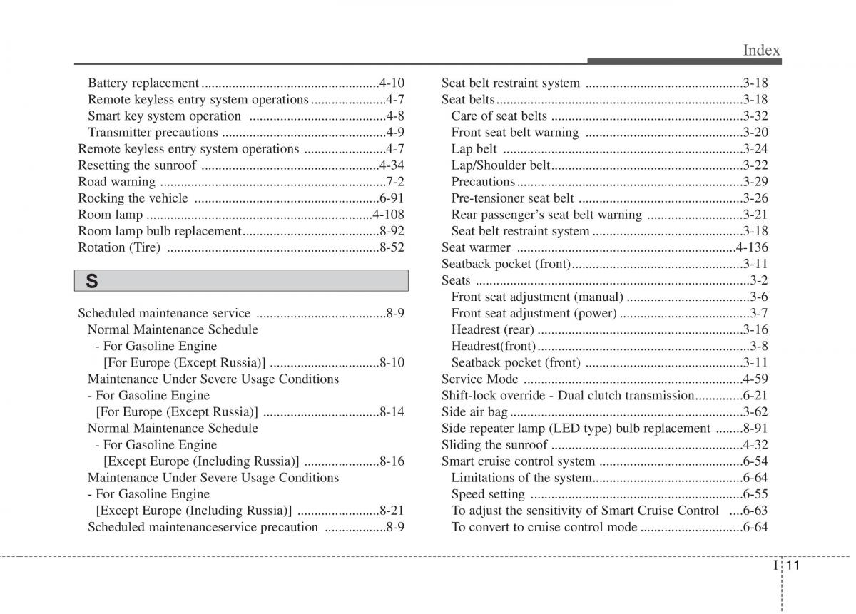 KIA Niro owners manual / page 583