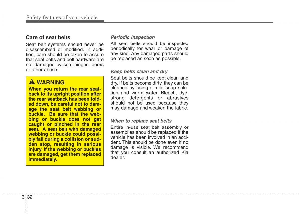 KIA Niro owners manual / page 61
