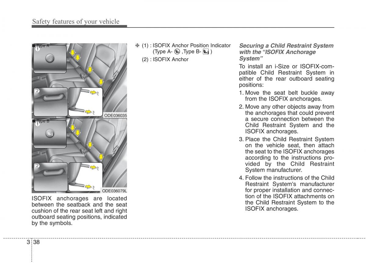 KIA Niro owners manual / page 67