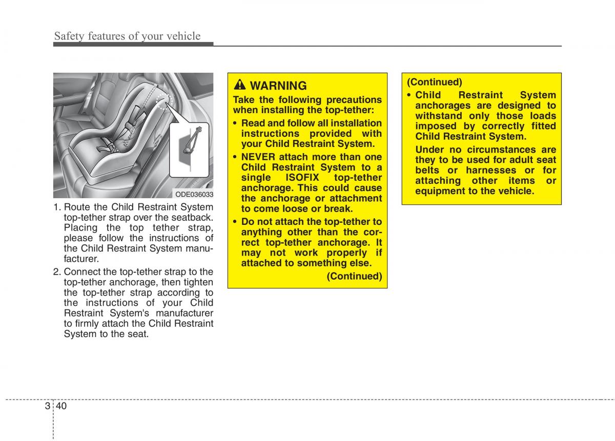 KIA Niro owners manual / page 69