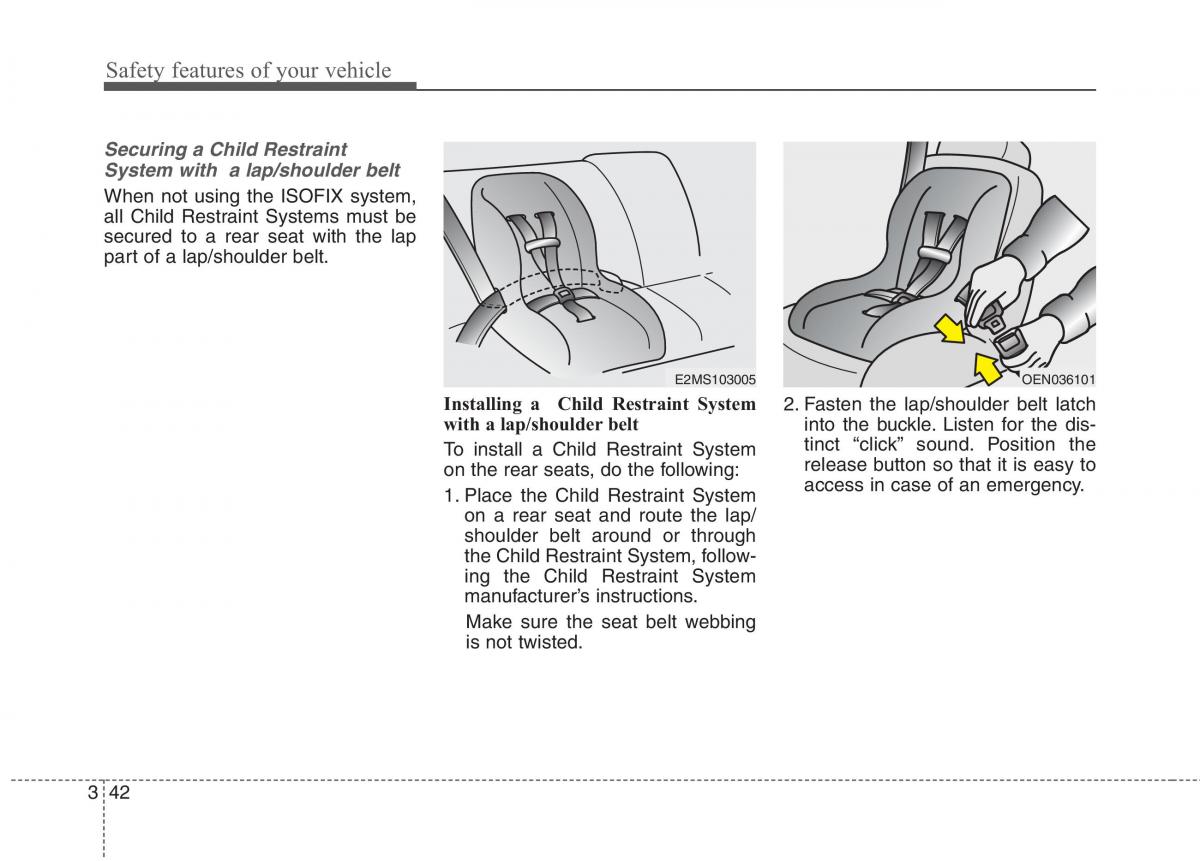KIA Niro owners manual / page 71