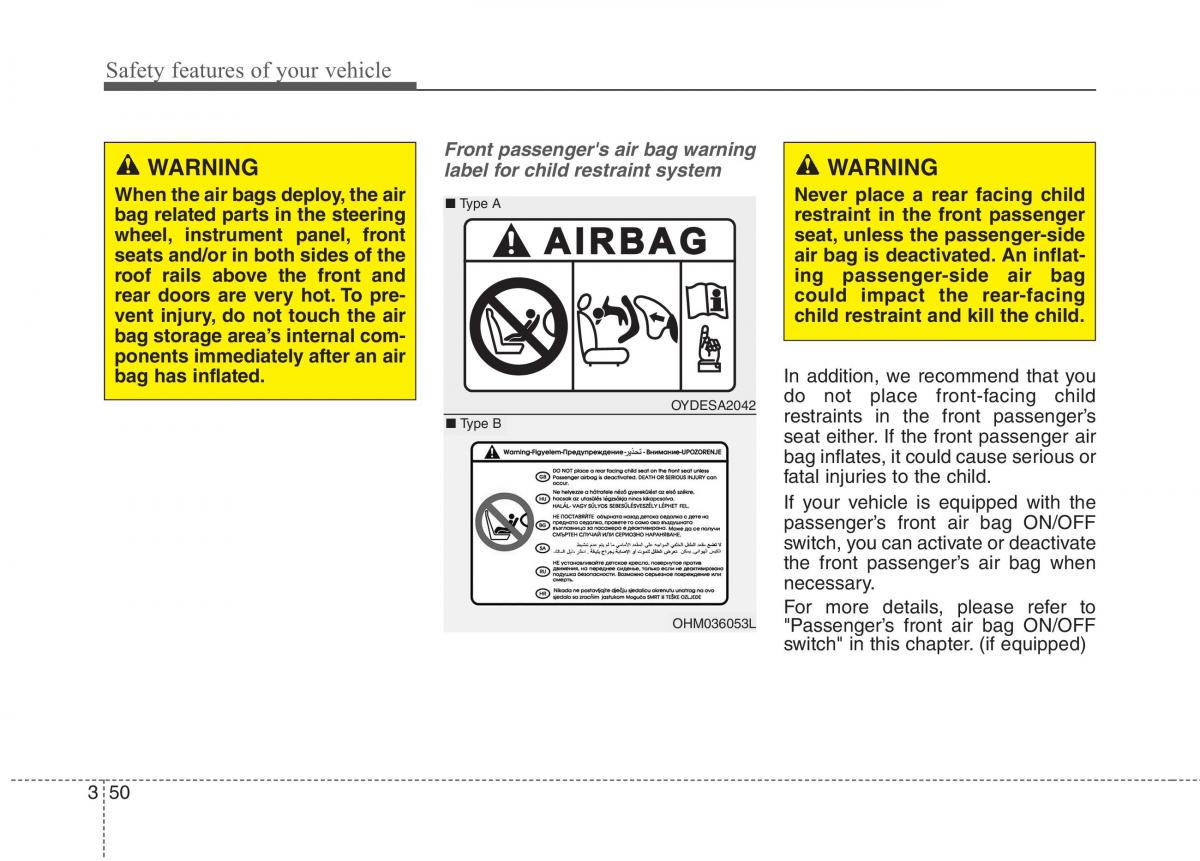 KIA Niro owners manual / page 79