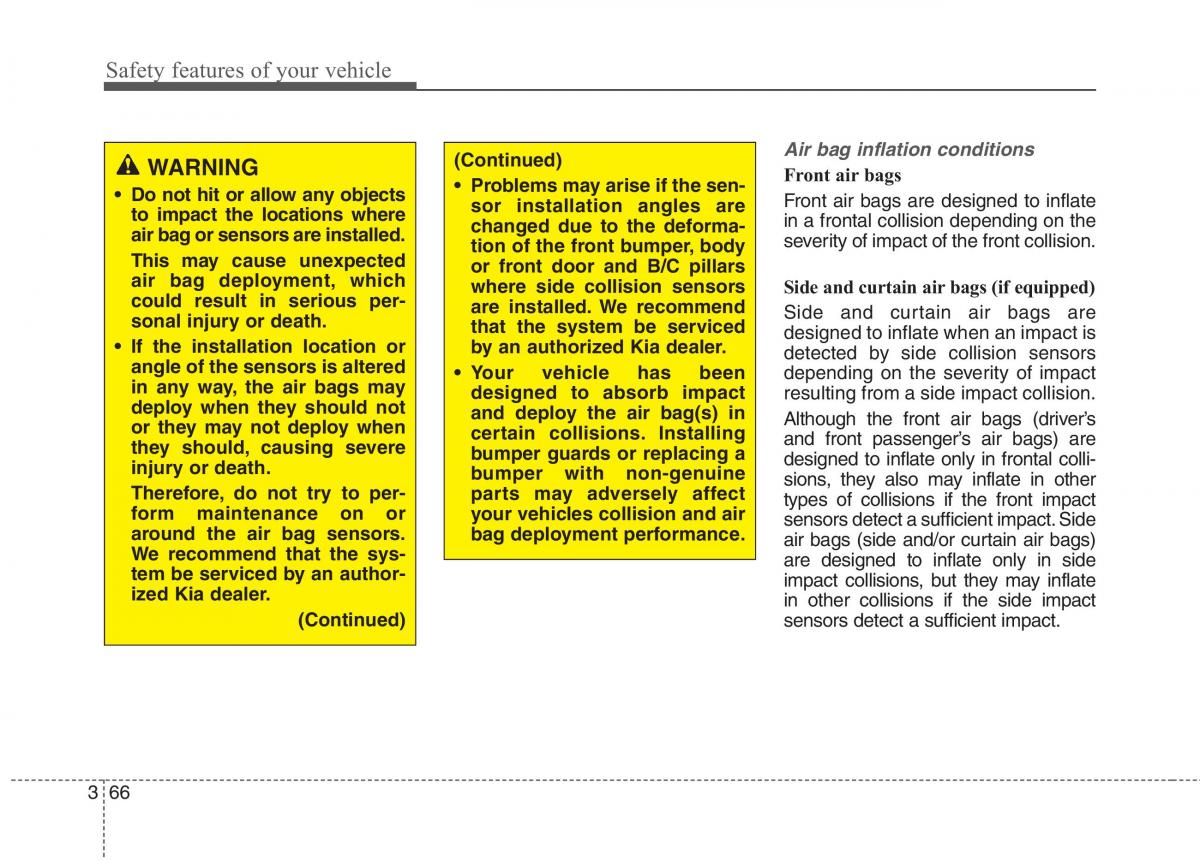 KIA Niro owners manual / page 95