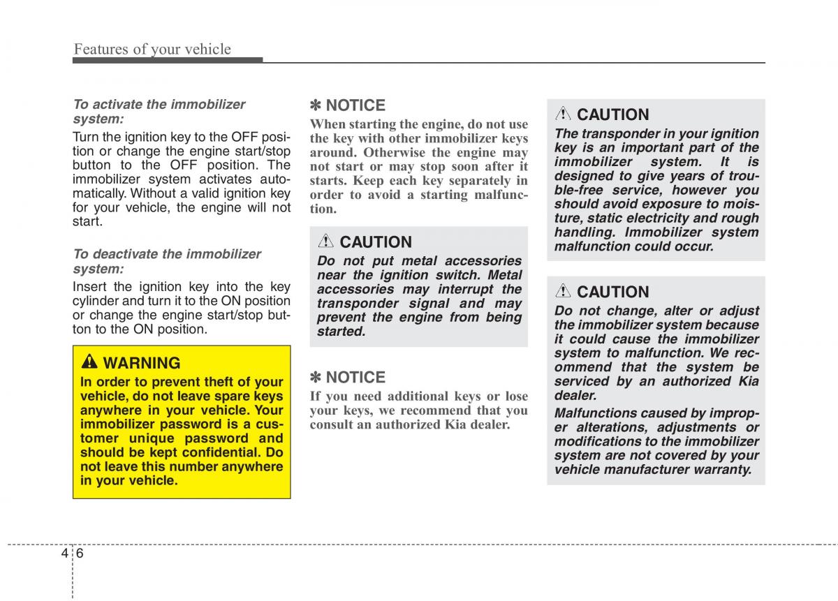 KIA Niro owners manual / page 105