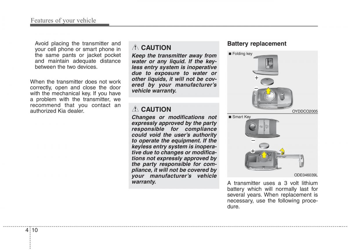 KIA Niro owners manual / page 109