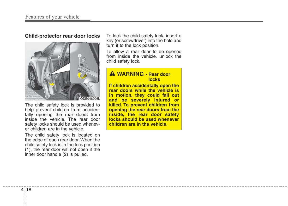 KIA Niro owners manual / page 117