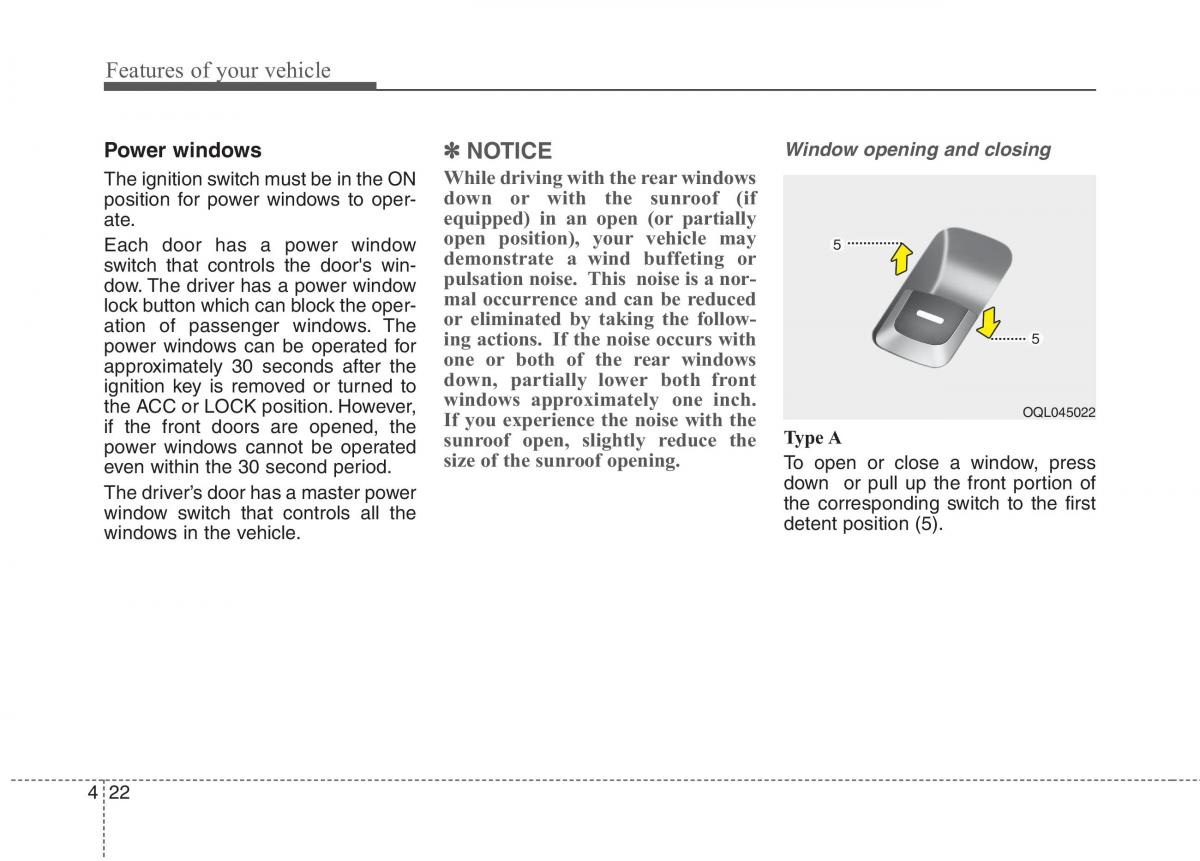 KIA Niro owners manual / page 121