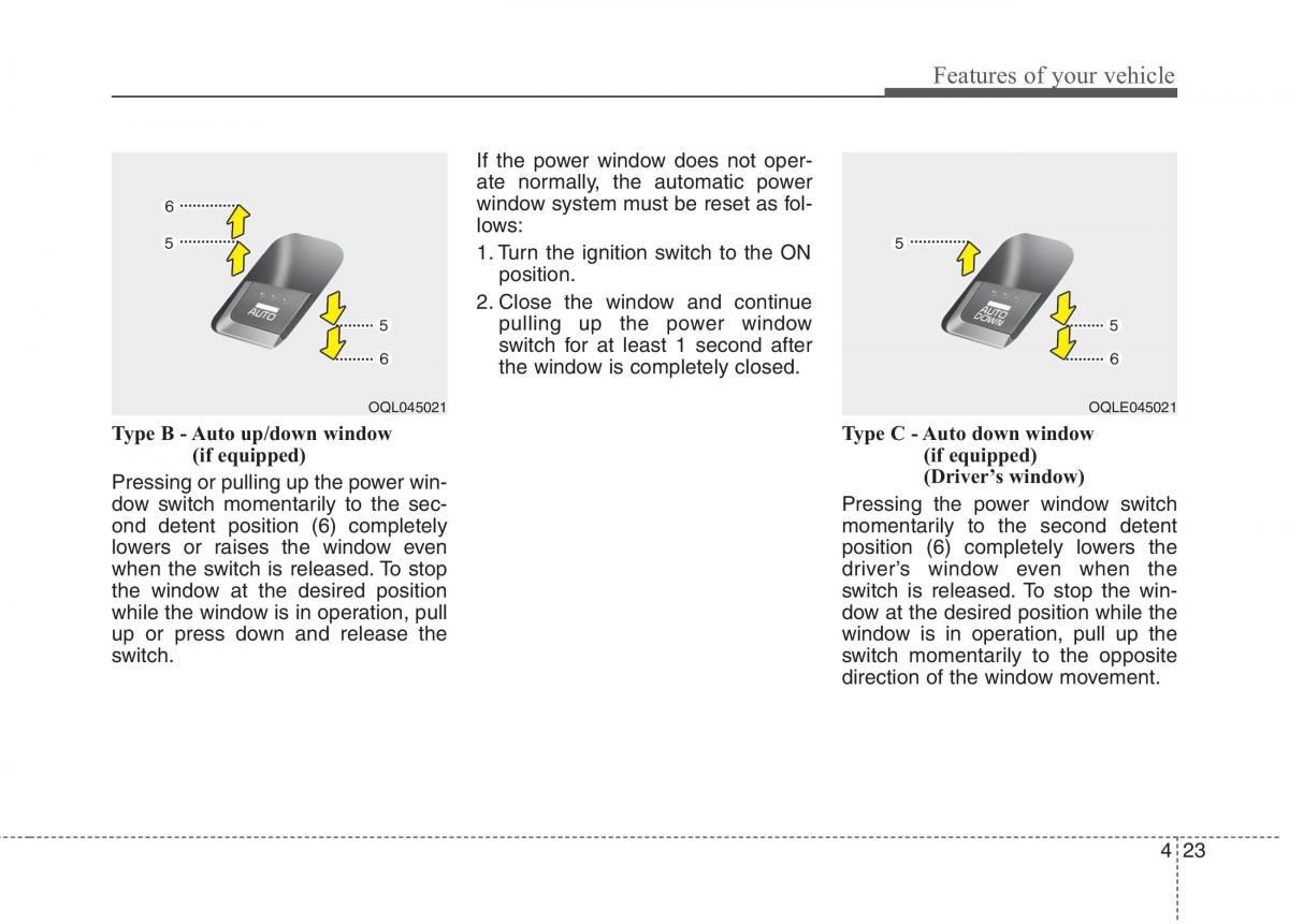 KIA Niro owners manual / page 122
