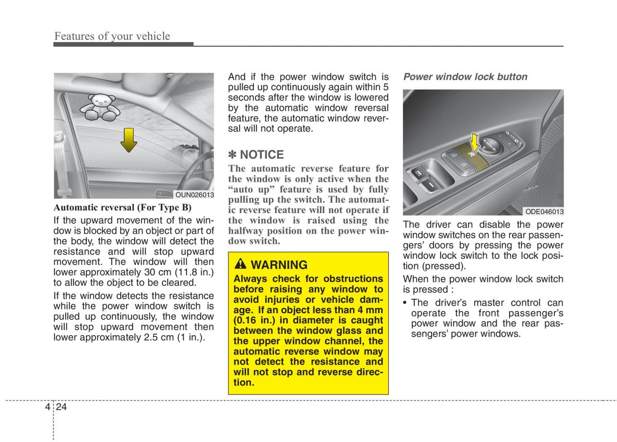 KIA Niro owners manual / page 123
