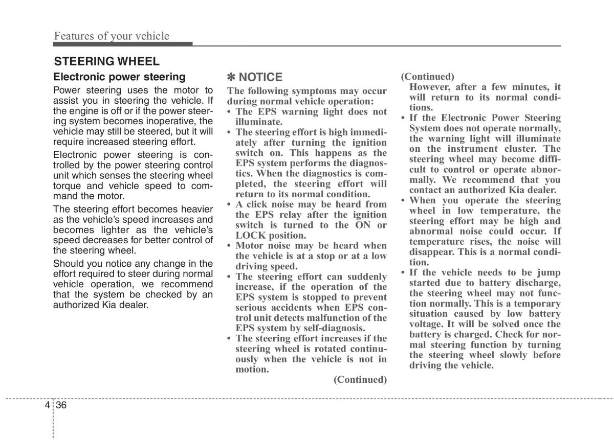 KIA Niro owners manual / page 135