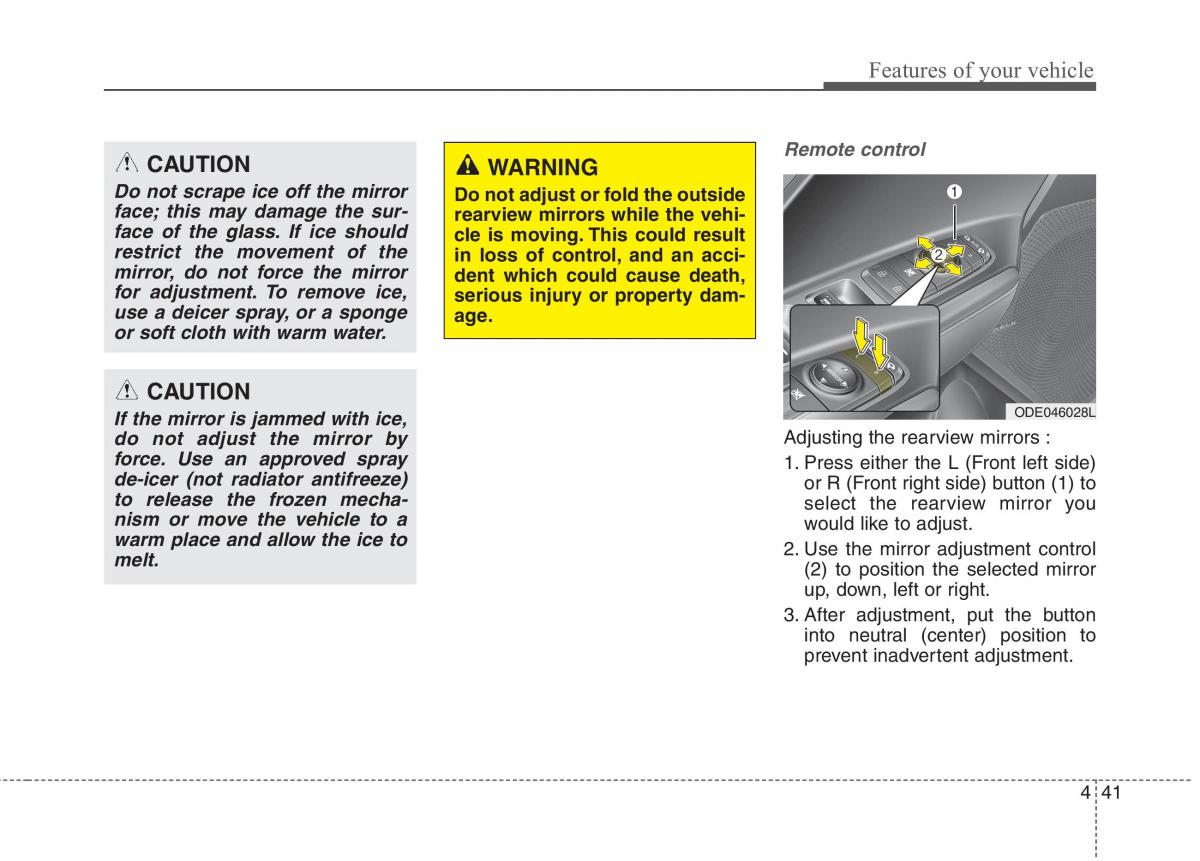 KIA Niro owners manual / page 140