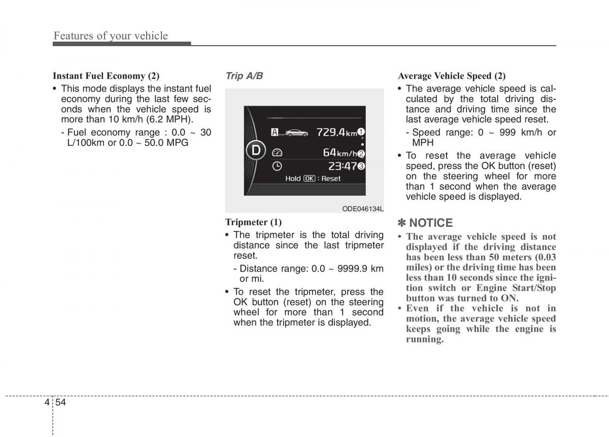 KIA Niro owners manual / page 153