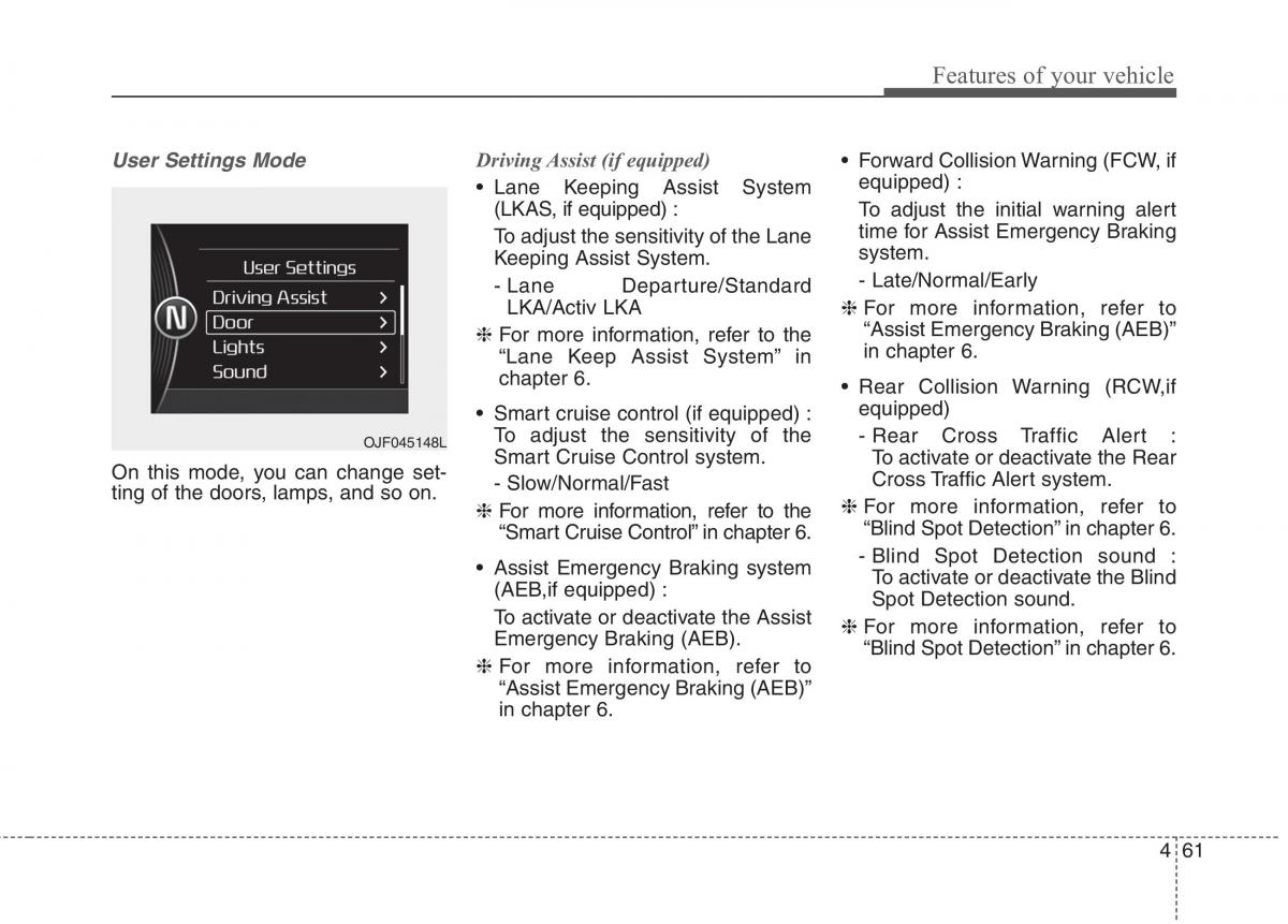 KIA Niro owners manual / page 160