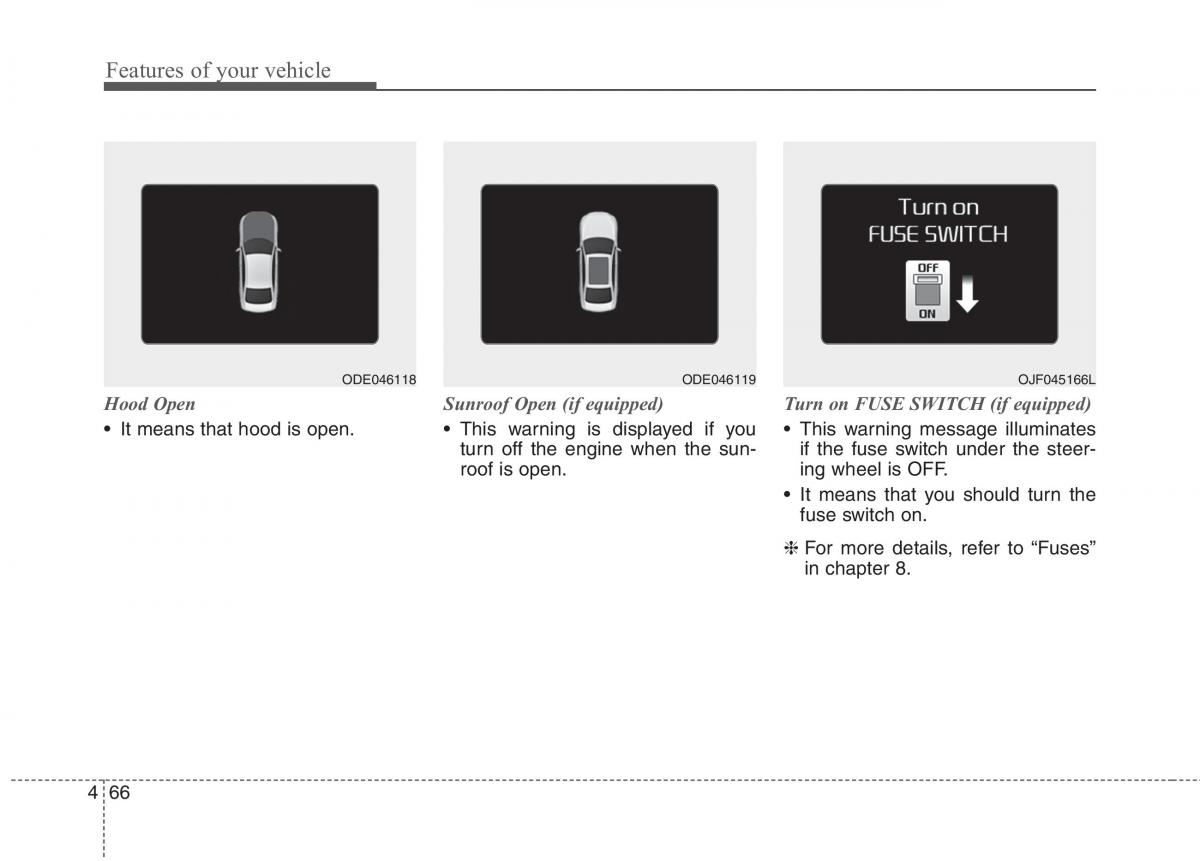 KIA Niro owners manual / page 165