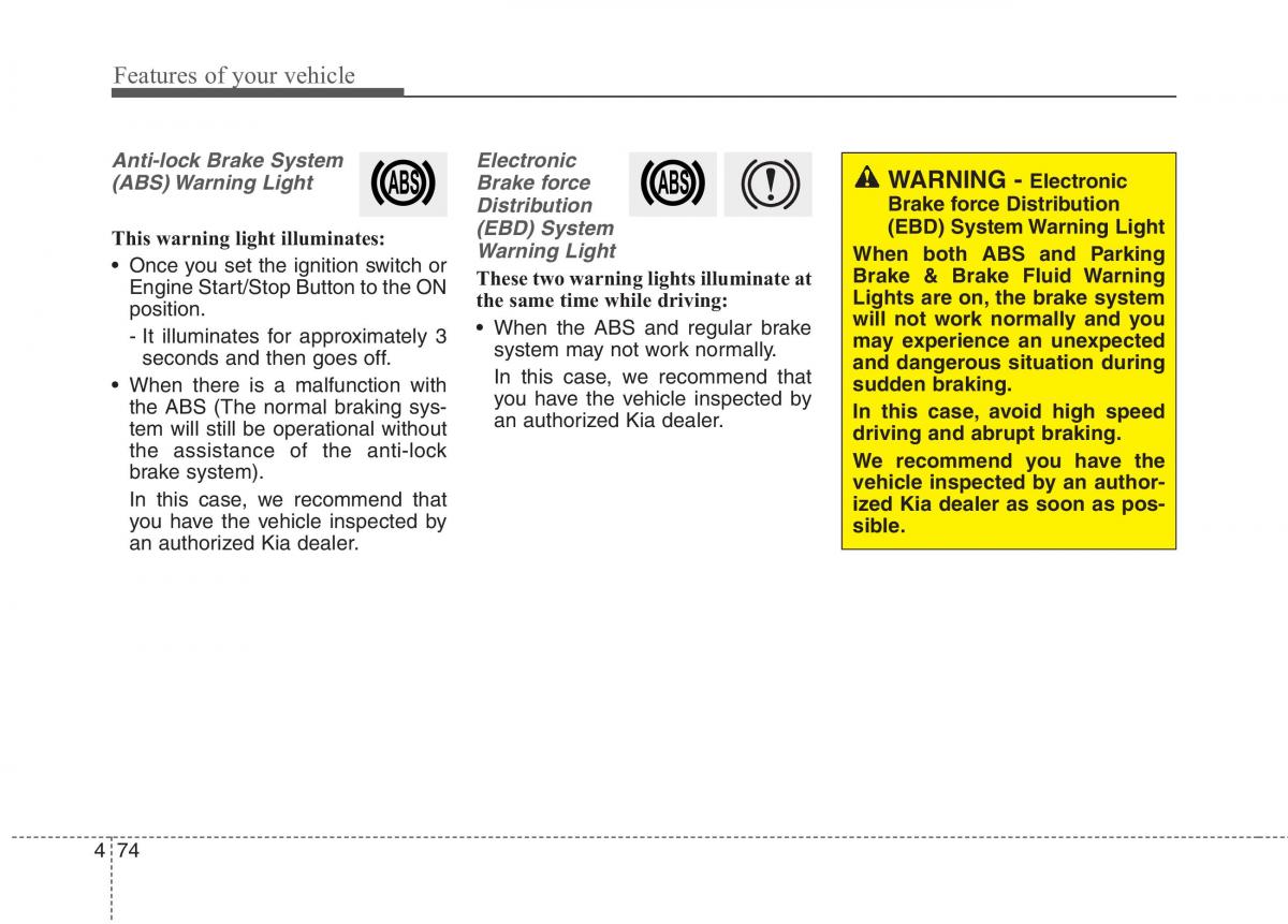 KIA Niro owners manual / page 173