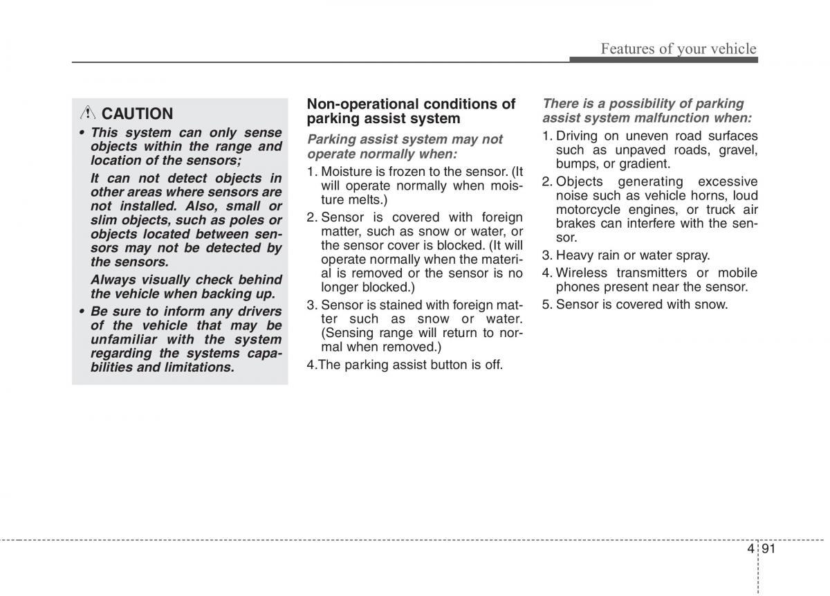 KIA Niro owners manual / page 190