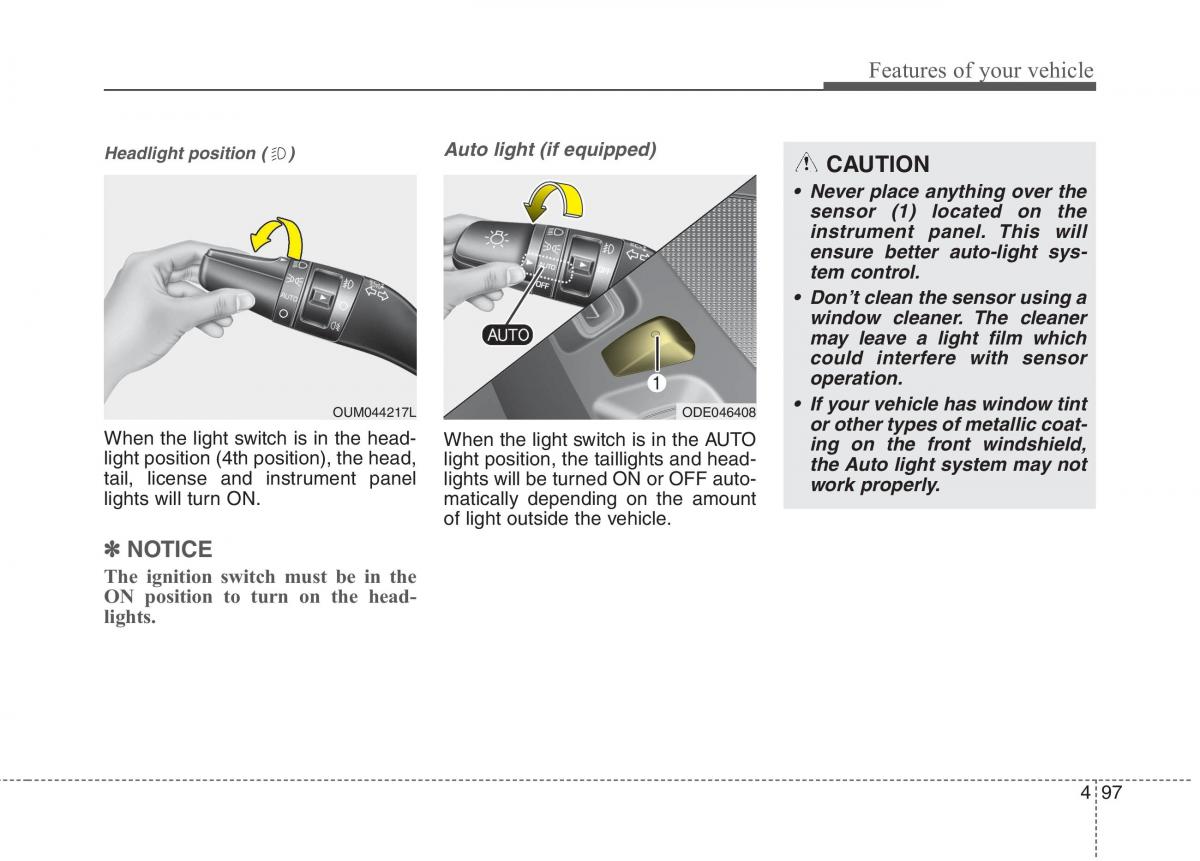 KIA Niro owners manual / page 196