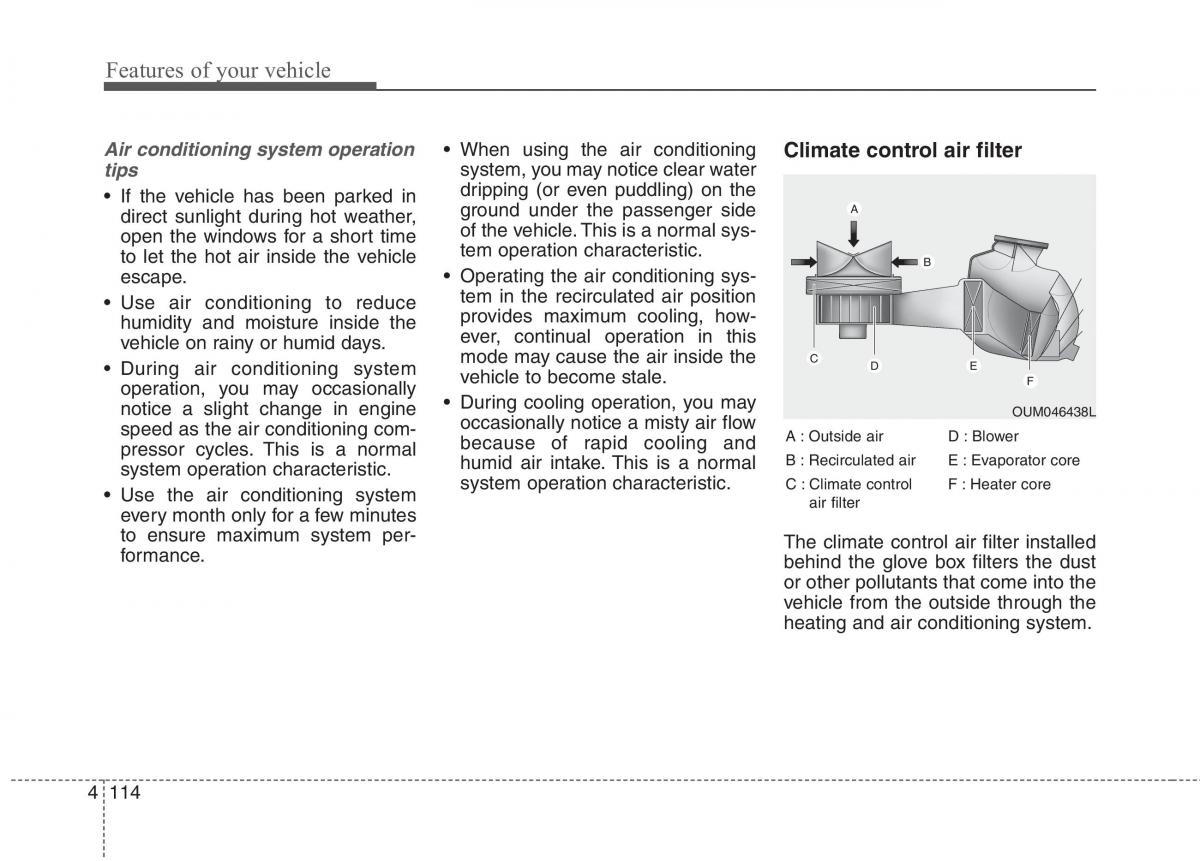 KIA Niro owners manual / page 213
