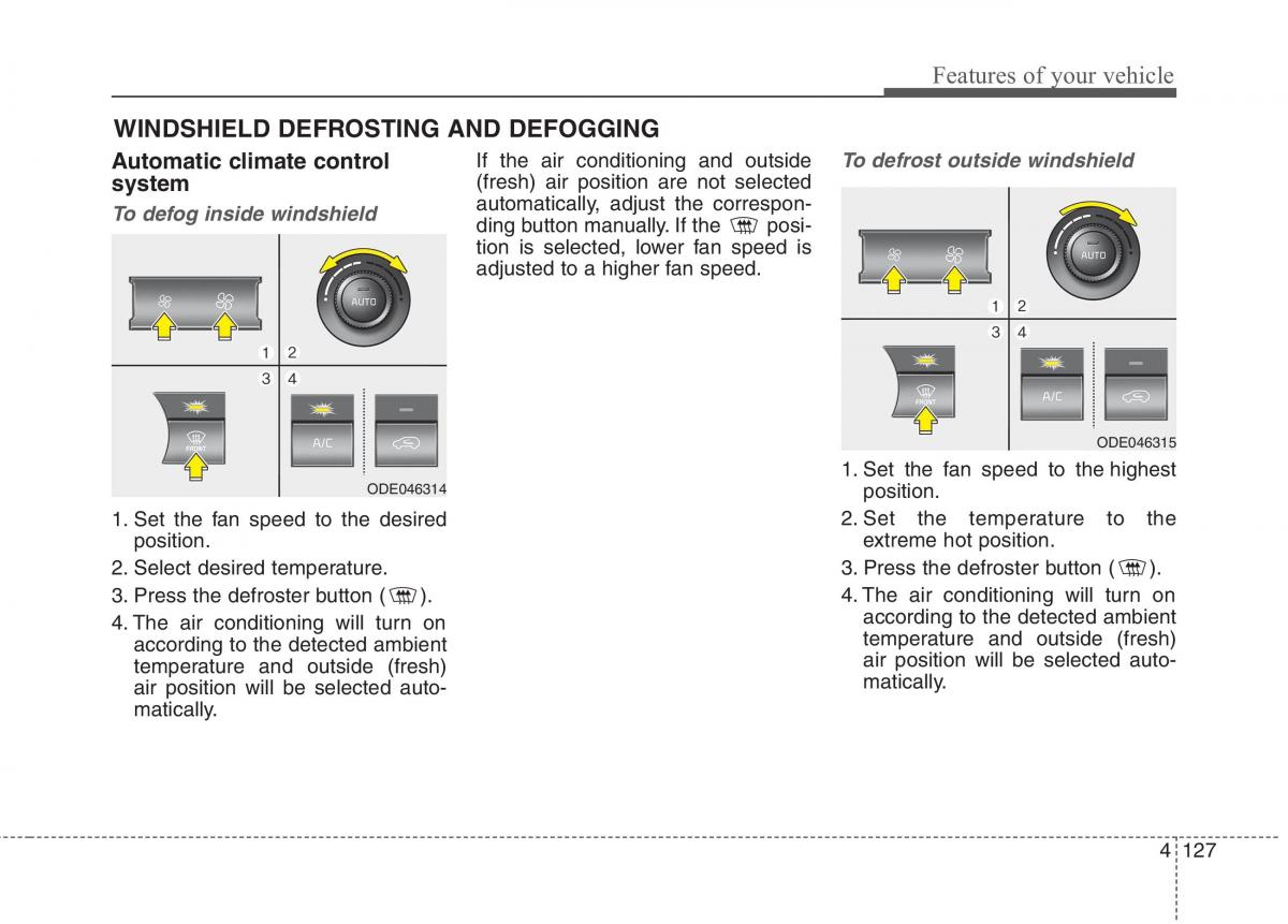KIA Niro owners manual / page 226