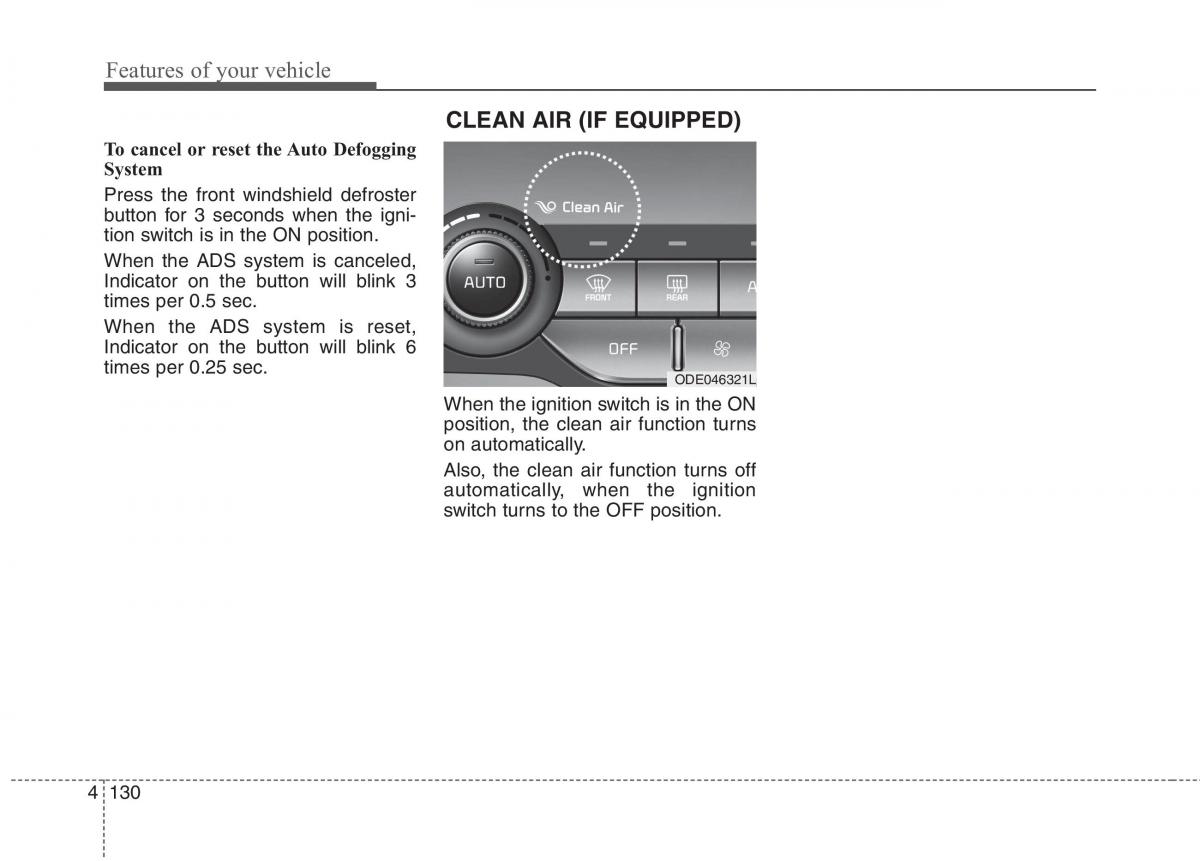 KIA Niro owners manual / page 229