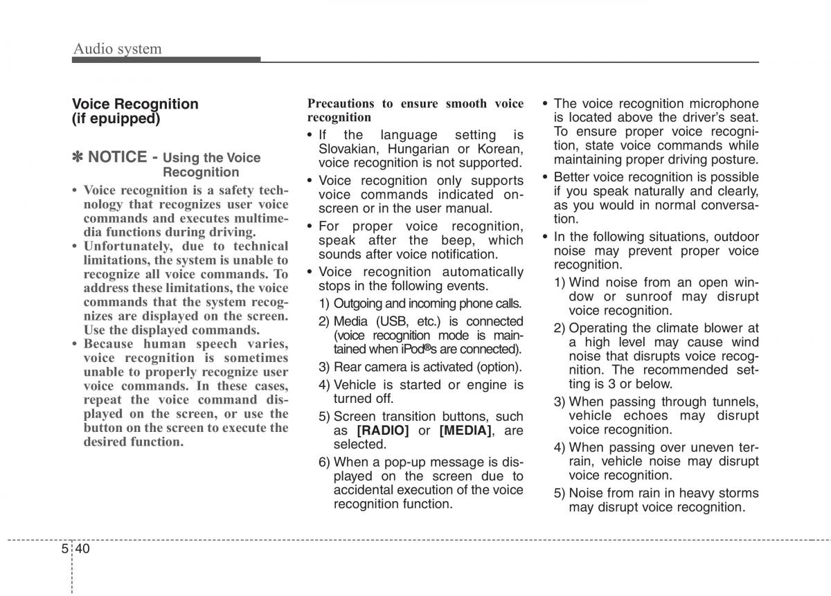 KIA Niro owners manual / page 287