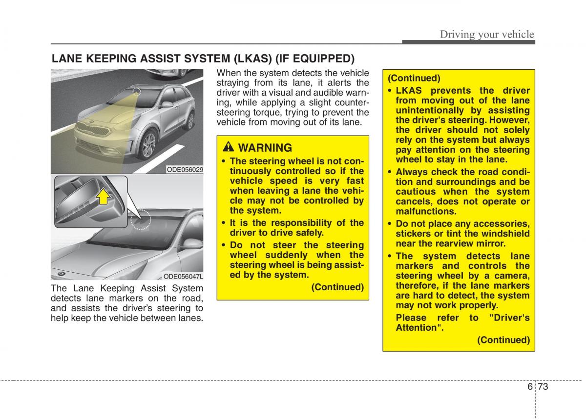 KIA Niro owners manual / page 375
