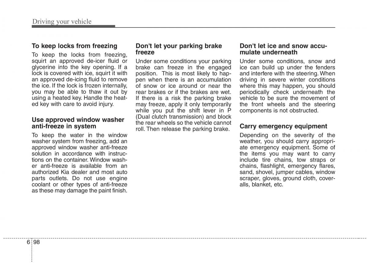 KIA Niro owners manual / page 400
