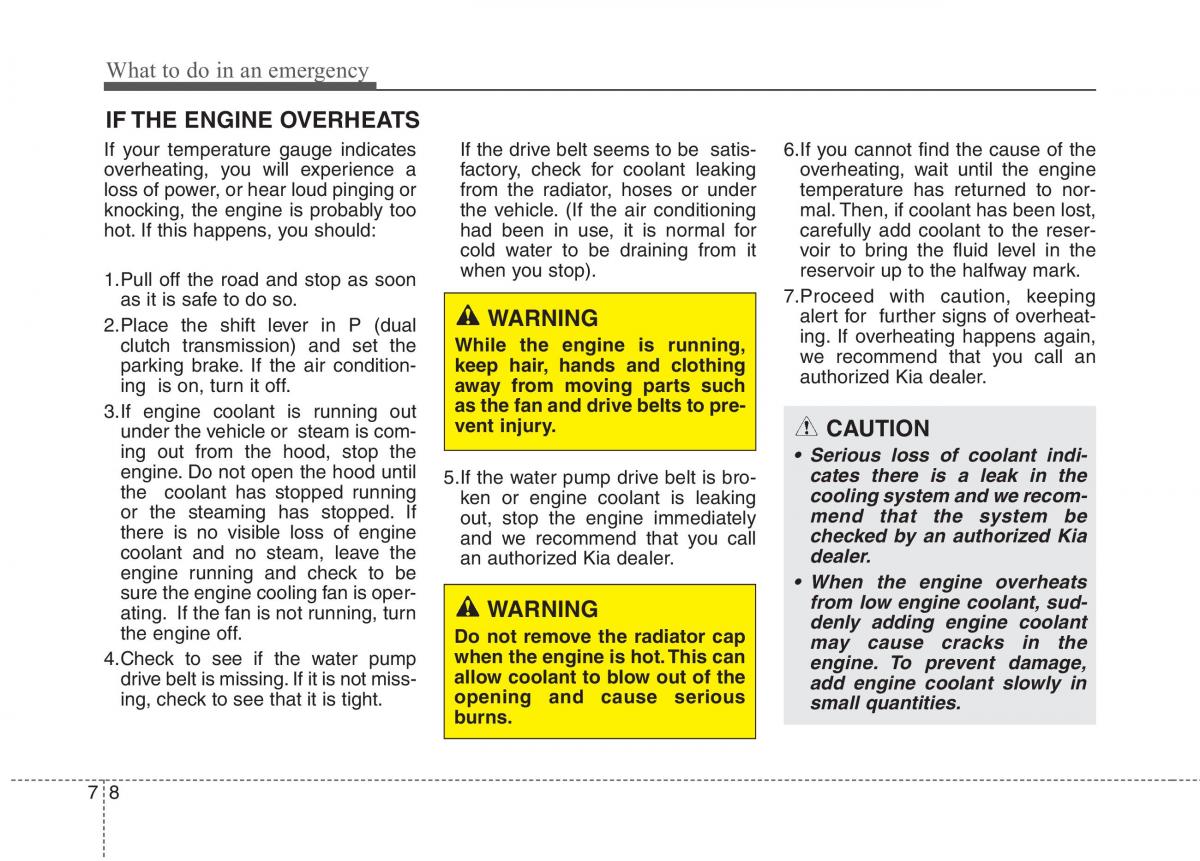 KIA Niro owners manual / page 409