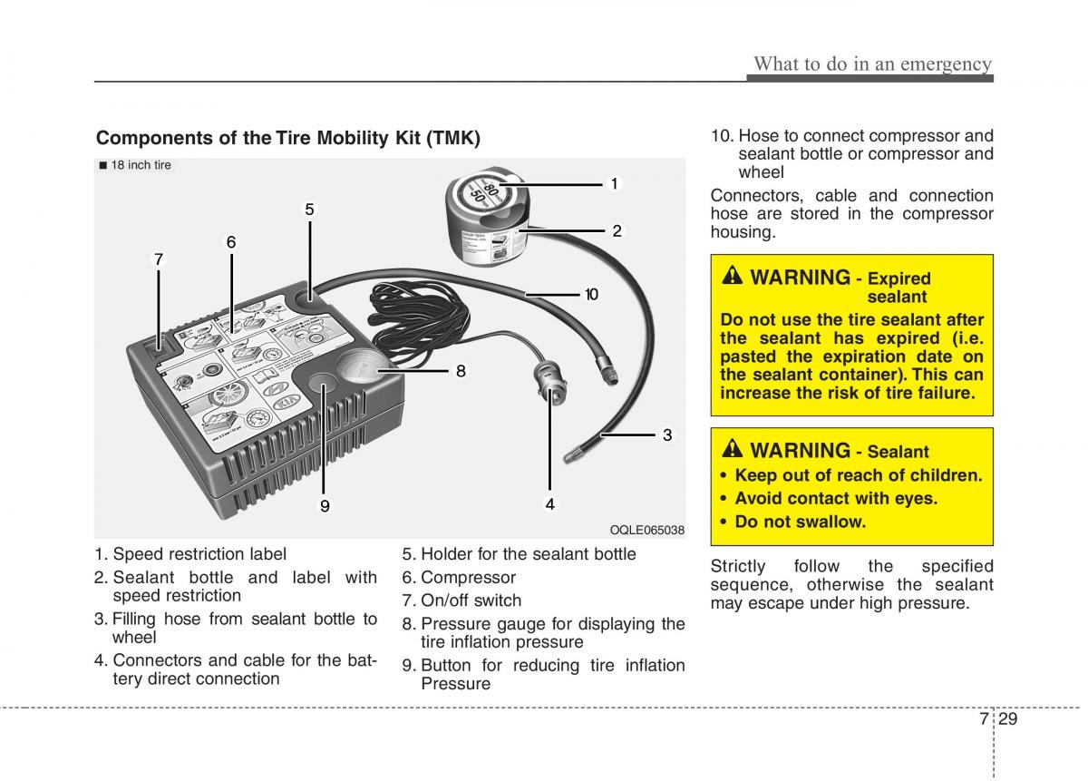 KIA Niro owners manual / page 430