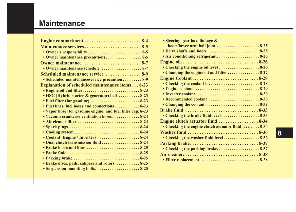 KIA Niro owners manual / page 443