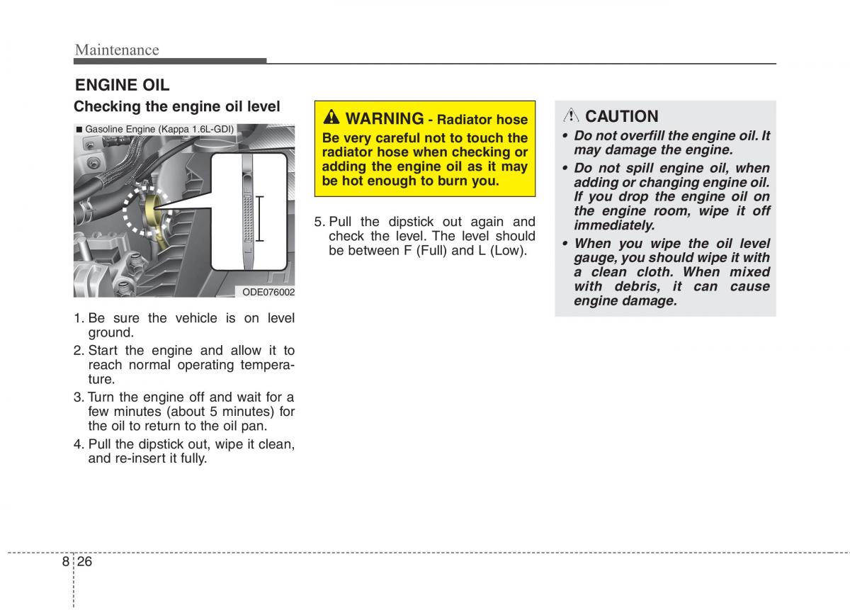 KIA Niro owners manual / page 468