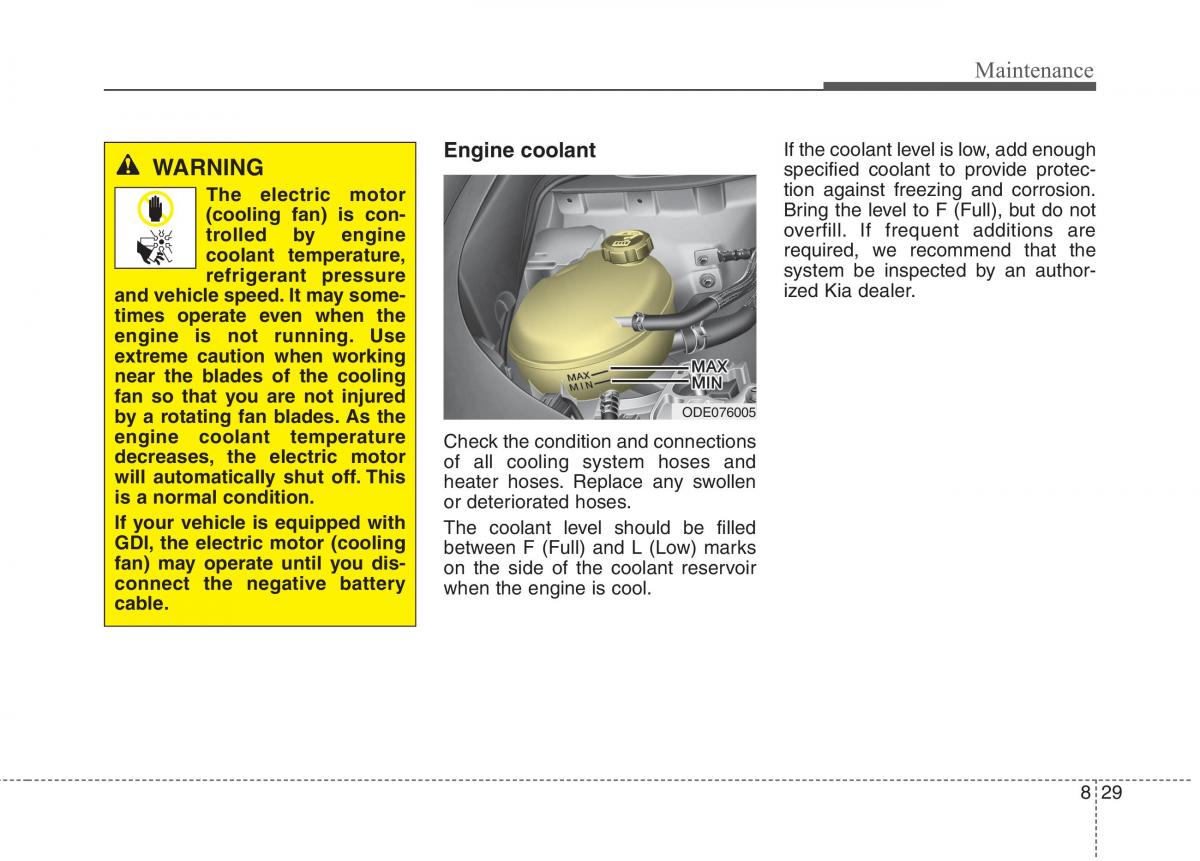 KIA Niro owners manual / page 471
