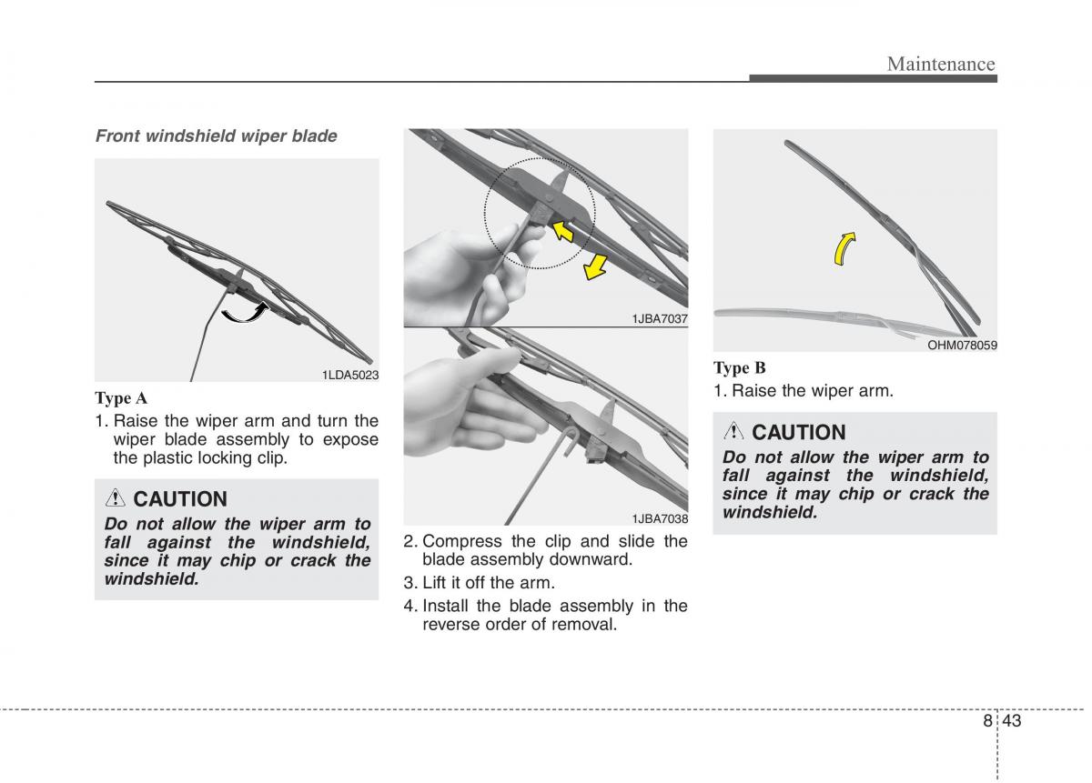 KIA Niro owners manual / page 485
