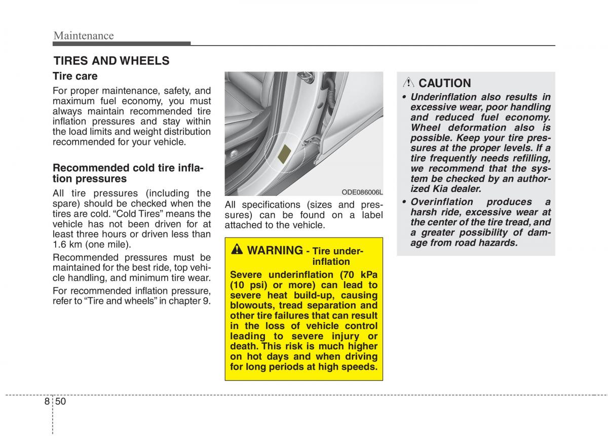 KIA Niro owners manual / page 492